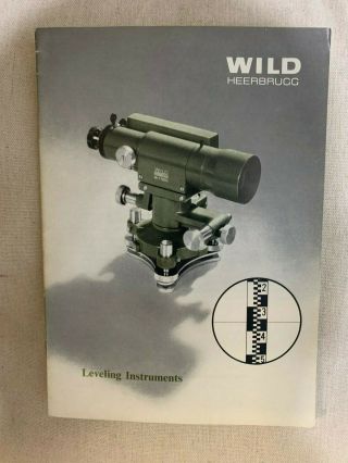 Wild Heerbrugg Levelling Instruments Brochure