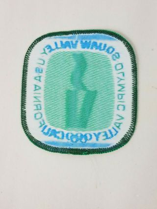 Squaw Valley California Olympics Patch 2