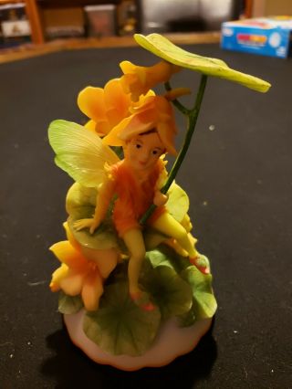 Nasturtium Flower Fairies Figurine | Cicely Mary Barker San Francisco Music Box