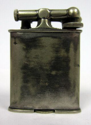 Rare Vintage Clark Lift - Arm Lighter Platinum Electro Plate Antique 1926