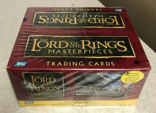 2006 Topps The Lord Of The Rings Masterpieces Factory Trading Card Box