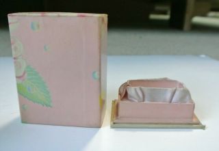 Vtg.  Helena Rubinstein Apple Blossom 1/2 oz Perfume Bottle w/ Seal Box 7