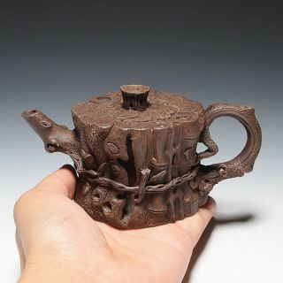 Oldzisha - China Yixing Zisha Pottery Small 120cc Teapot By Master Chen Mingyuan