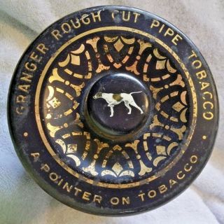 GRANGER ROUGH CUT FOR PIPES VINTAGE TOBACCO TIN 5