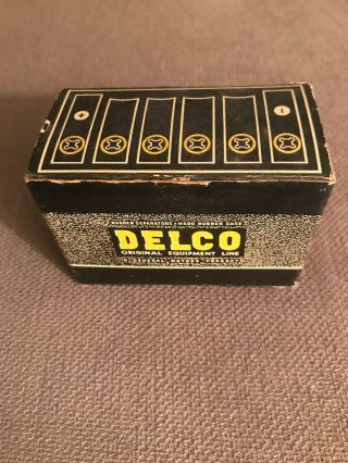 Vintage General Motors Delco Battery Advertising Matchbooks