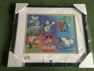 Walt Disney Millennium Milestones Limited Edition Animation Art Cel W/
