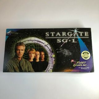 Stargate Sg - 1 Board Game 100 Complete 2003 Fleet Games Contents