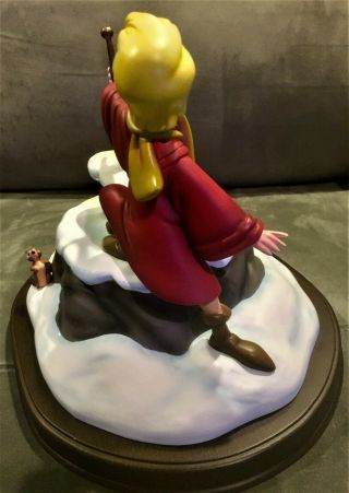 DISNEY 2002 DISNEYANA CONVENTION SWORD in the STONE FIGURE LE 500 Signed 3