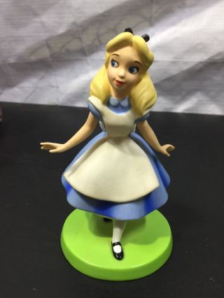 Alice In Wonderland Figurine Curiouser And Curioser Retired Wdcc Rare Pose