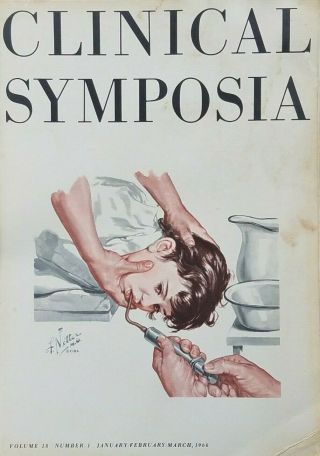 Ciba Clinical Symposia 1966 Treatment Of Poisoning Dr Netter Art Vintage