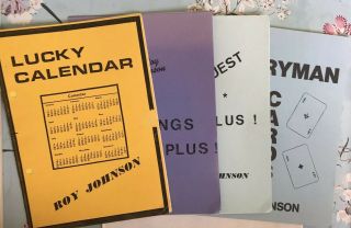 Roy Johnson - Lucky Calendar,  Everyman Cards,  Be My Guest Plus,  Superings Plus