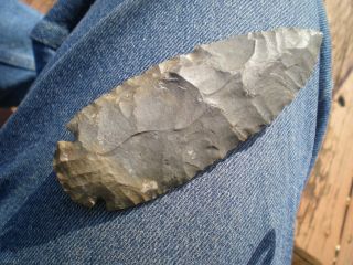 AUTHENTIC ARROWHEADS: PHENOMINAL HUGE DOVETAIL,  5 