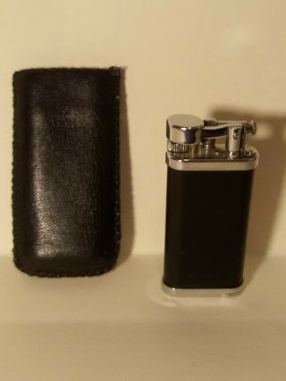 Im Corona Old Boy Black And Chrome Pipe Lighter Look