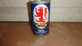 Vintage Full Can Of King Of The Road Oil Treatment Concentrated