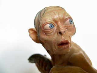 Lotr - The Two Towers - " Smeagol " - Exclusive Dvd Collectible - Sideshow Weta