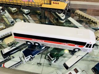 Custom Made Eagle 20 Trailways Hand Made Model Bus Toy 1/48 Scale 3