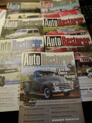 13.  Issues.  Auto Restorer.  The How To Guide For Car And Truck Ethusiasts