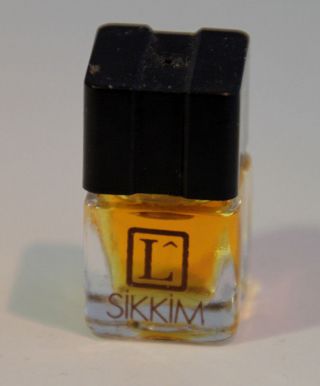 Lancome - Sikkim - 2 Ml Pure Parfum Mini Perfume Bottle Vintage