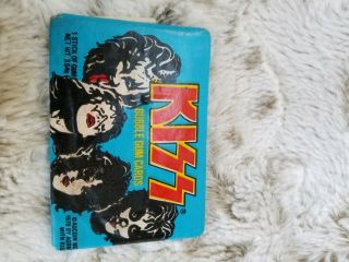 1978 Kiss Bubble Gum Cards Card Wax Pack Donruss 70 