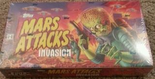 2013 Topps Mars Attacks Invasion Factory Hobby Box -