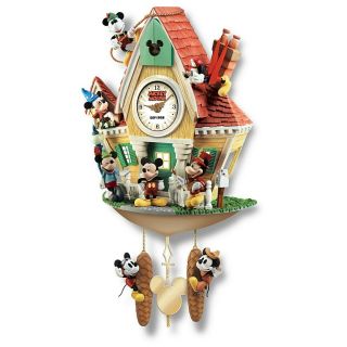 Disney Mickey Mouse Through The Years Wall Clock