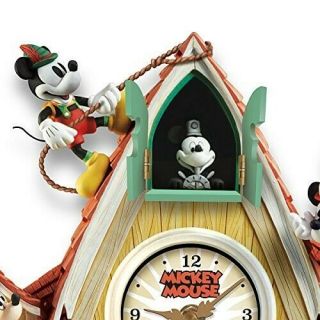 Disney Mickey Mouse Through The Years Wall Clock 3