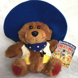 " Hooch " Teddy Bear Plush Nashville Grand Ole Opry Tennessee Souvenir Stuffed Toy