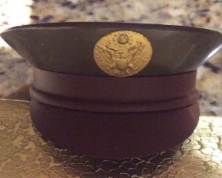 Vintage 1942 Henriette Wwii Military Army Hat Plastic Compact