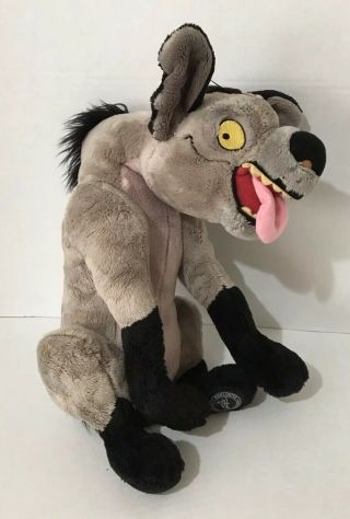 Disney Store Exclusive Ed Hyena Stamped Stuffed Plush The Lion King Rare 14 "