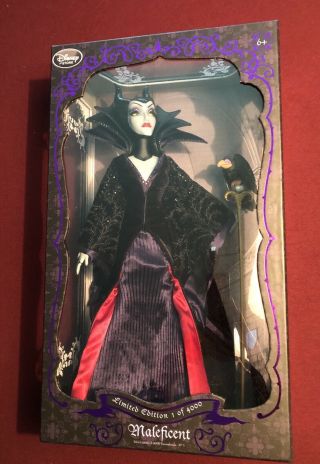Mib Disney Store Sleeping Beauty Maleficent 17 " Limited Edition 4000 Doll