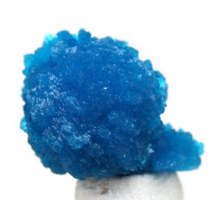 Large Cavansite Stilbite Blue Ball Crystal Cluster Mineral Specimen Poona India