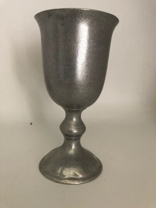Heavy Metal Chalice Wine Goblet Cup Renaissance 8oz Drinking Vessel
