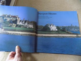 Newport Rhode Island Souvenir Picture OS Coffee Table Book Americas Cup Mansions 2