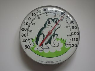Vintage The Ohio Thermometer - Indoor And Outdoor