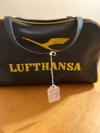 Vintage Lufthansa Airline Bag K3