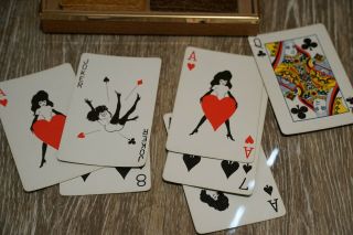 Vintage 1970s Playboy VIP Playing Cards,  Playmate Playing Cards & Swizzle Sticks 6