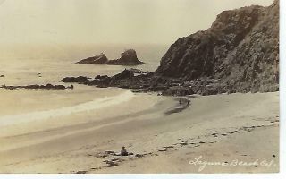 Rppc Laguna Beach California Ca.  1920 