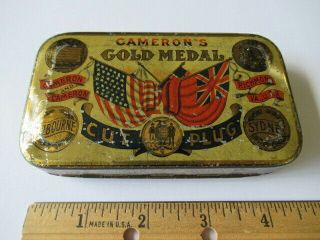 Vintage Tobacco Tin - - Cameron 