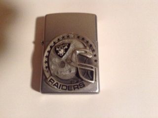 Vintage Zippo Oakland Raiders Lighter
