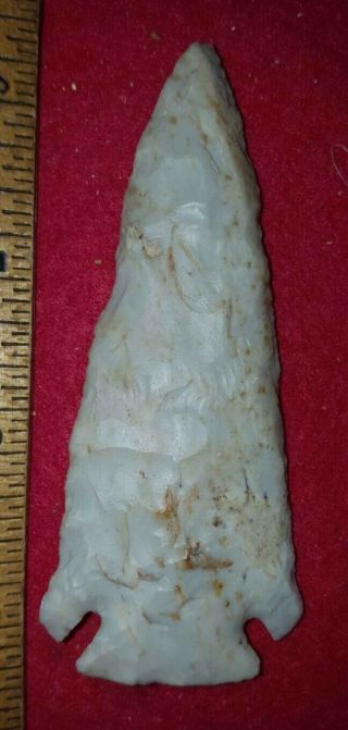 Lost Lake Indian Artifact arrowhead Blackford co.  Indian Native American 2