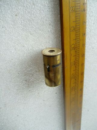 Vintage Brass Pocket Microscope