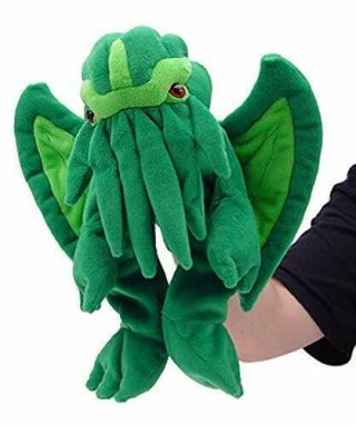 Cthulhu Hand Puppet 17 " Plush Hp Lovecraft (2014 Toy Vault) Oop Nwt