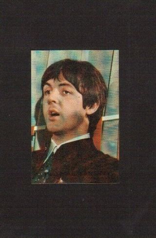 The Beatles Paul Mccartney Vintage 1960s Victoria Chocolates Dutch Card