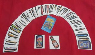 Wacky Packages All Series Ans6 Complete Set 1 - 80 @@ Pack Fresh @@