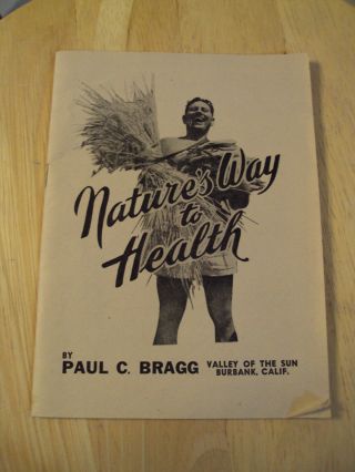 Vtg 1946 Rare Booklet " Nature 