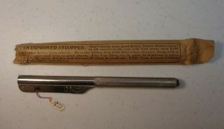 1913 Van Improved Stropper Safety Razor Blade Sharpener L.  A.  Carpenter Co.  Ww1