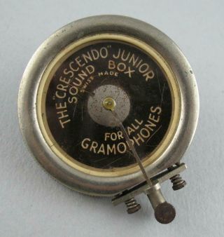 Vintage The Crescendo Junior & Lissen Gramophone Sound Boxes Sound Box 4