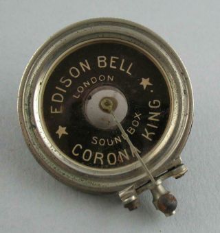 Vintage Edison Bell Corona King Gramophone Sound Box 4
