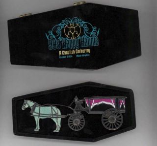 Disney Haunted Mansion Happy Haunts Ball Deadly Delivery Hearse Jumbo Boxed Pin