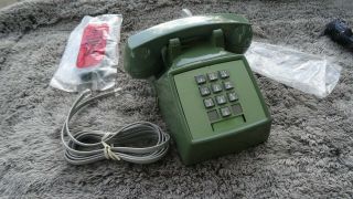 1500 Mm 10 Button Western Electric Desk Phone Green